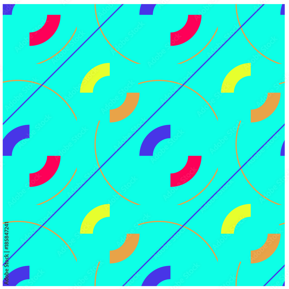 Circles and diagonal lines seamless pattern. Design for print, fabric, textile. Seamless wallpaper. Circles and diagonal lines seamless pattern. Design for print, fabric, textile. Seamless wallpaper.