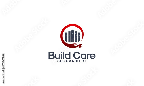 Building Care logo designs vector, apartment service logo designs concept