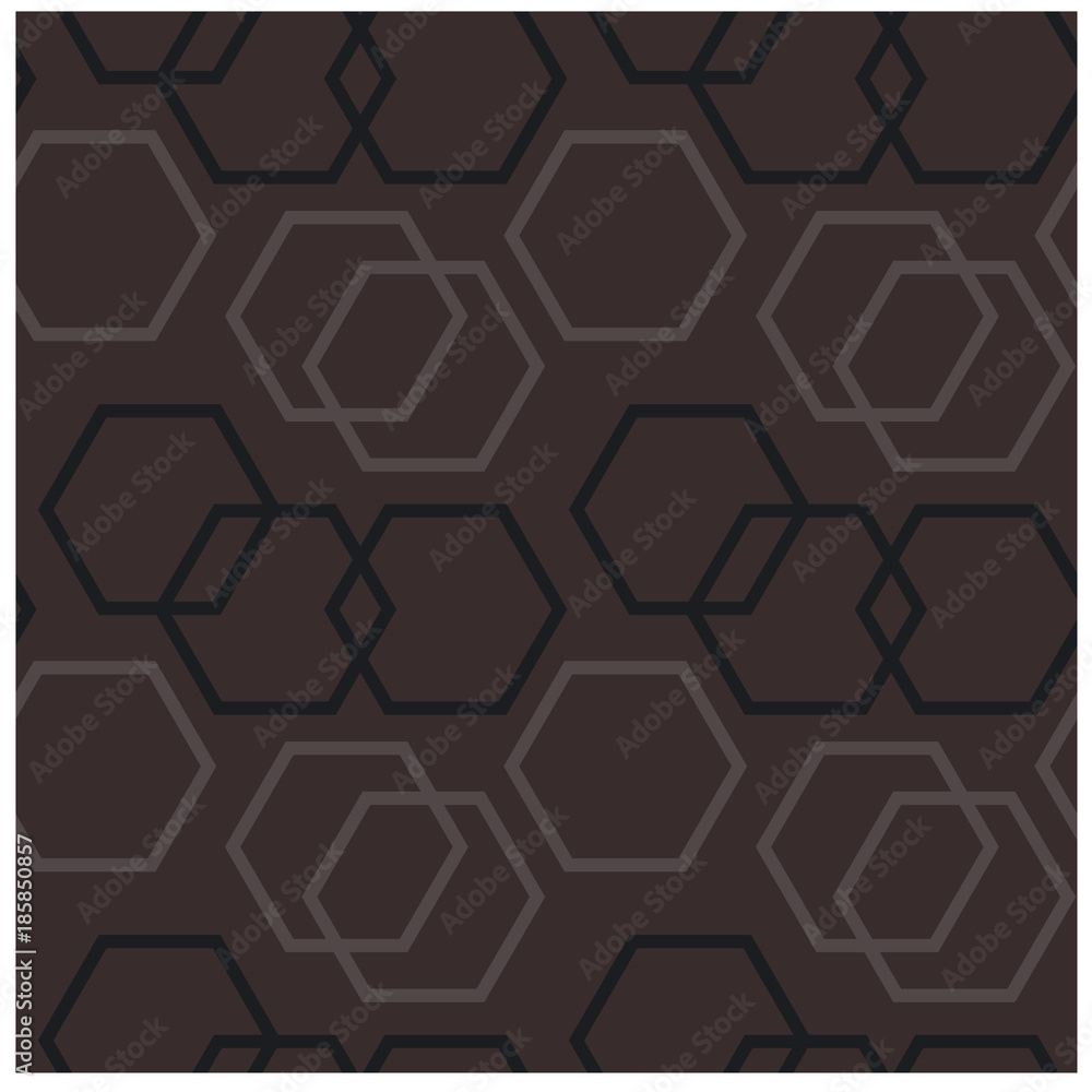 Geometric hexagon uneven seamless pattern. Design for print, fabric, textile. Seamless wallpaper Geometric hexagon uneven seamless pattern. Design for print, fabric, textile. Seamless wallpaper