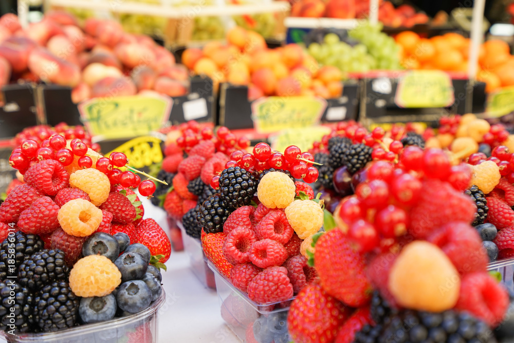 fresh fruits sold in market fresh fruits sold in market
