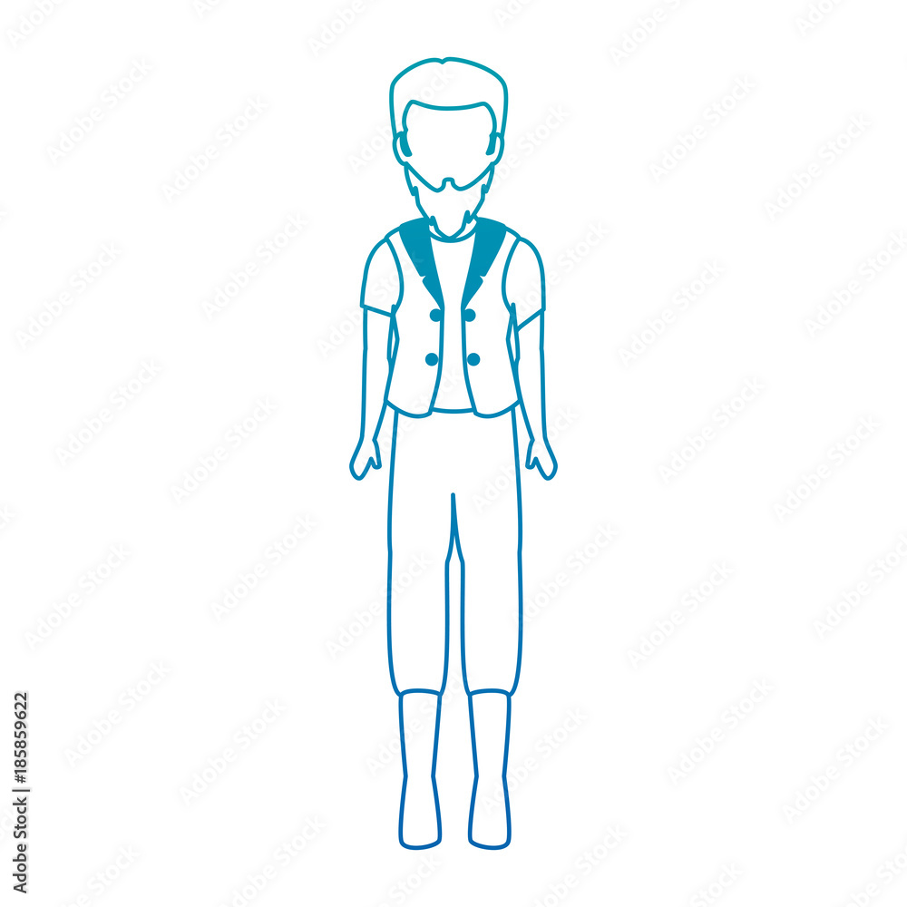 young man avatar character young man avatar character