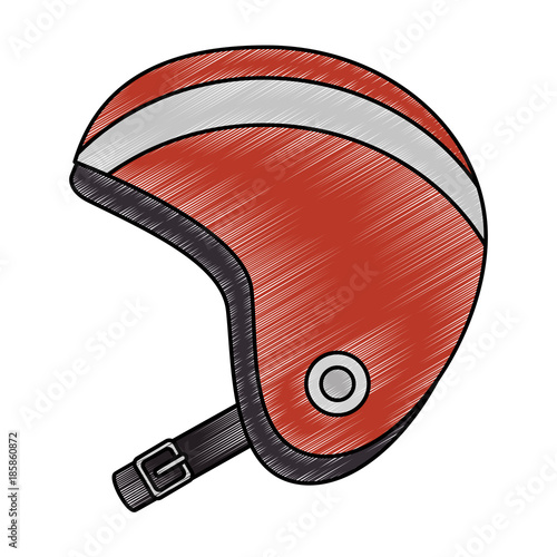 motorcycle helmet classic icon