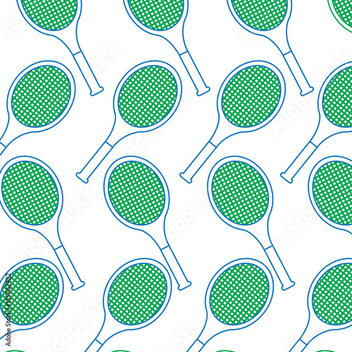 tennis racquets pattern image vector illustration design 