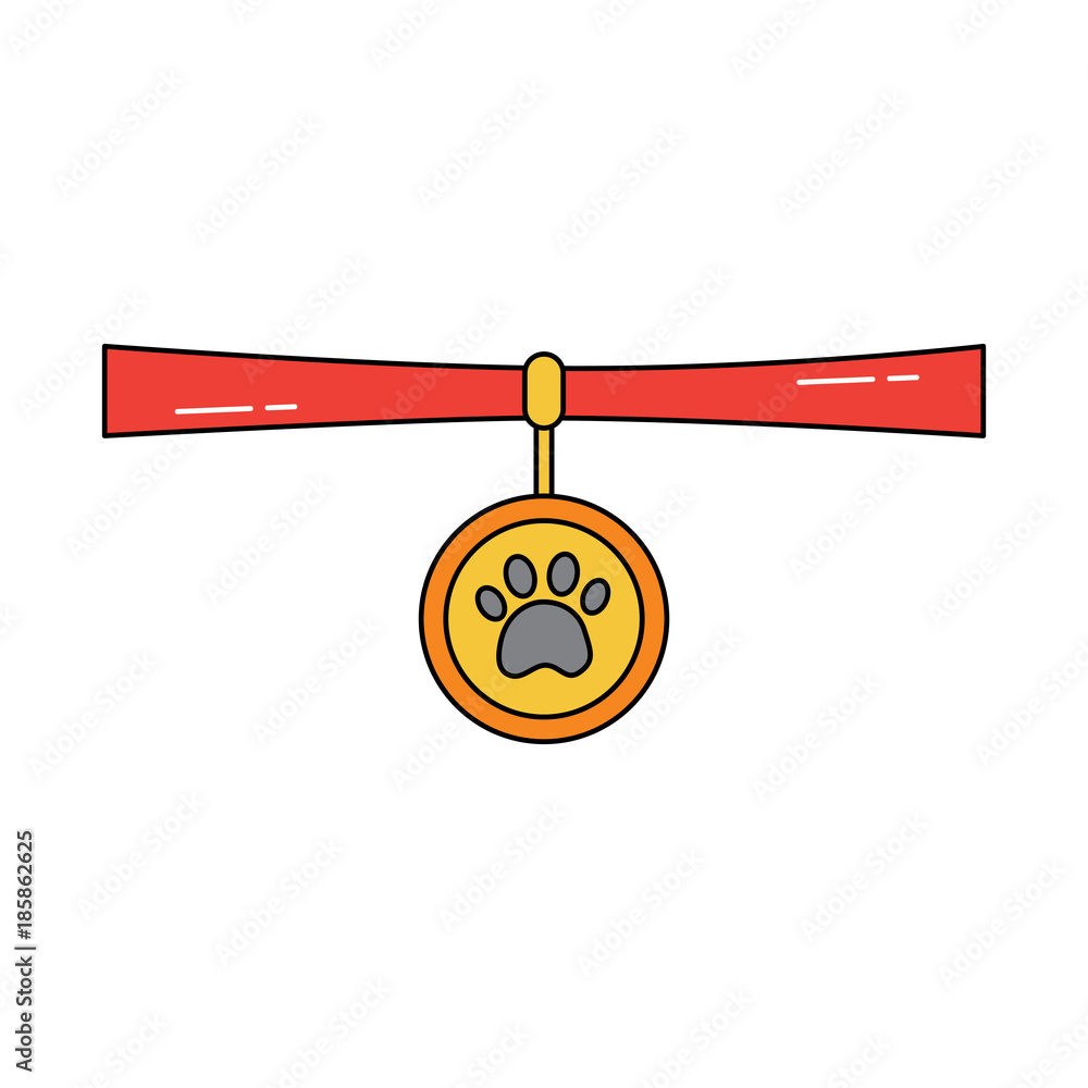 collar pet icon image vector illustration design collar pet icon image vector illustration design