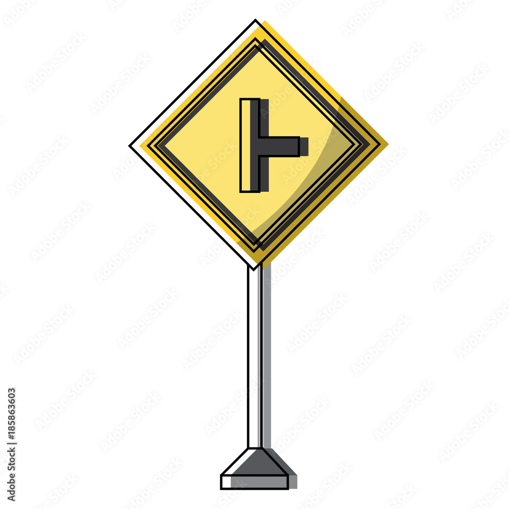 warning road signs design