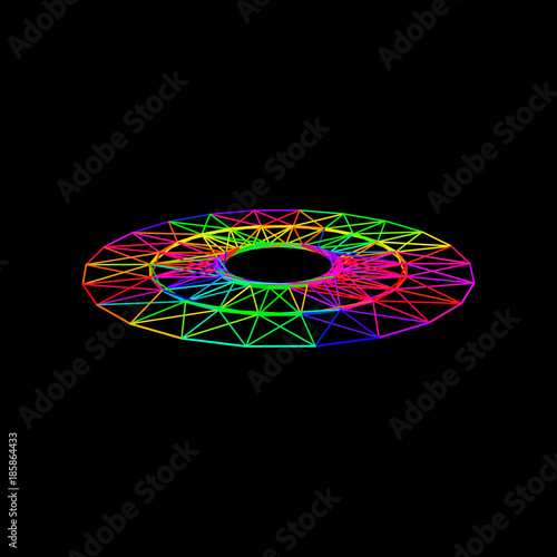 Circle carcass framework. I...