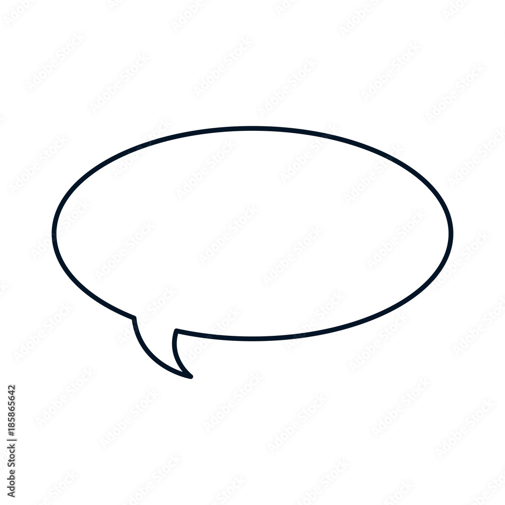 speech bubble isolated icon vector illustration design speech bubble isolated icon vector illustration design