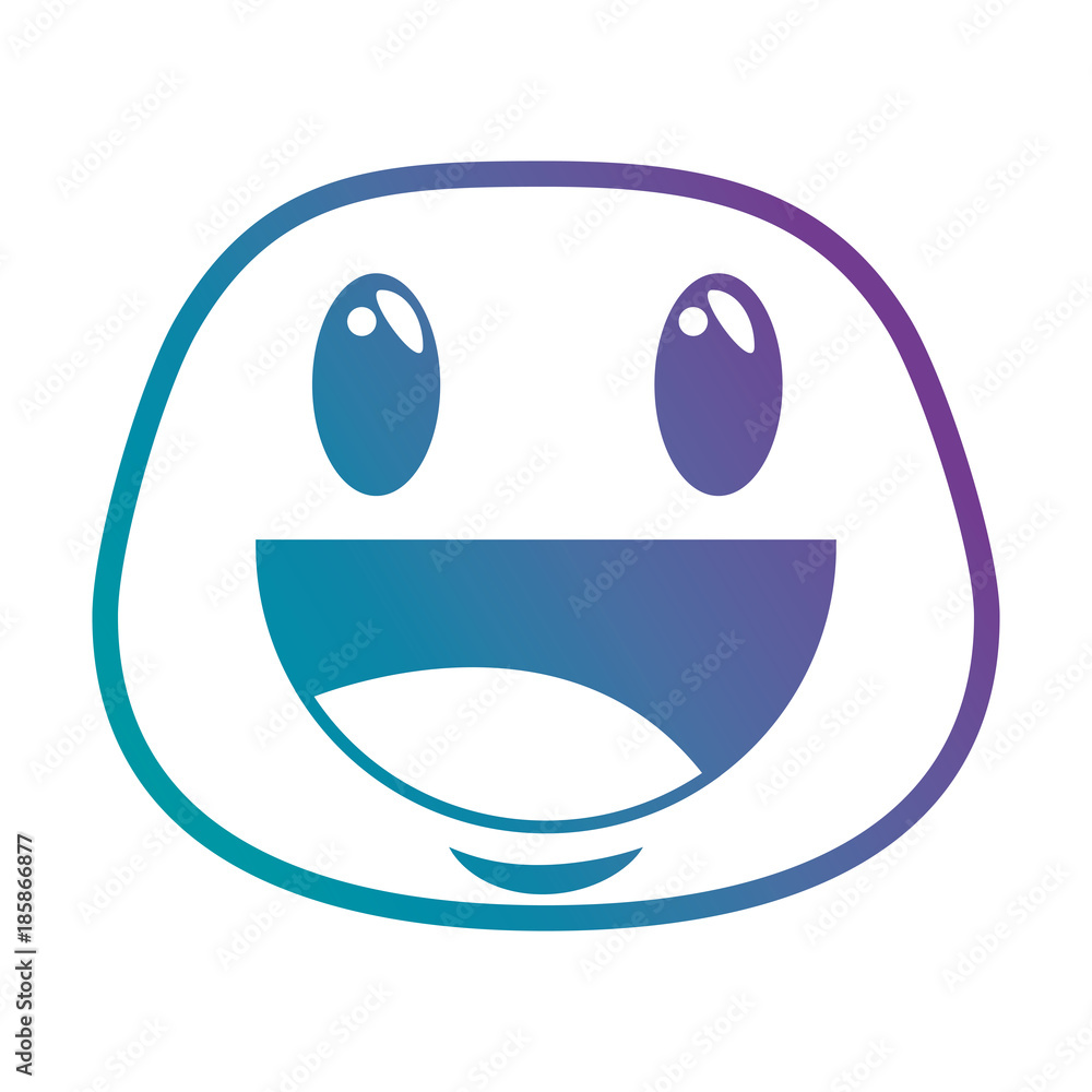 happy emoji kawaii character vector illustration design happy emoji kawaii character vector illustration design