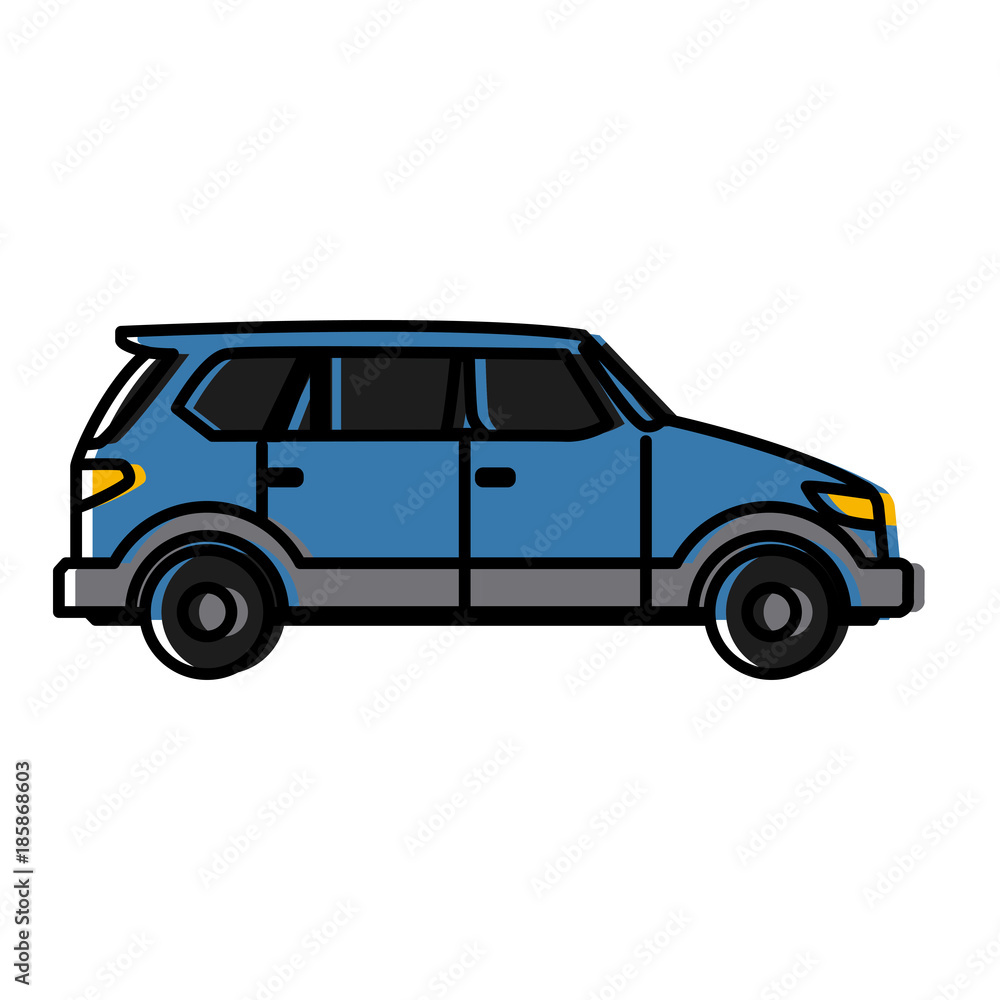 SUV sport vehicle icon vector illustration graphic design SUV sport vehicle icon vector illustration graphic design