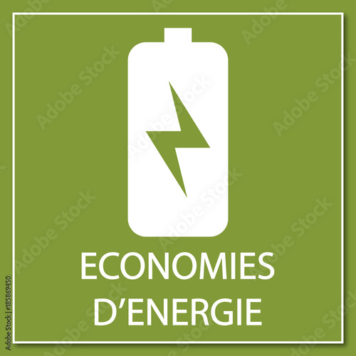 Logo économies d'énergie.