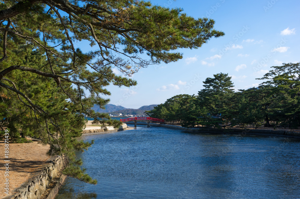 津田の松原(香川県、海水浴場)