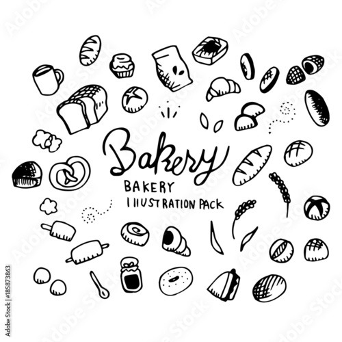 Bakery Illustration Pack