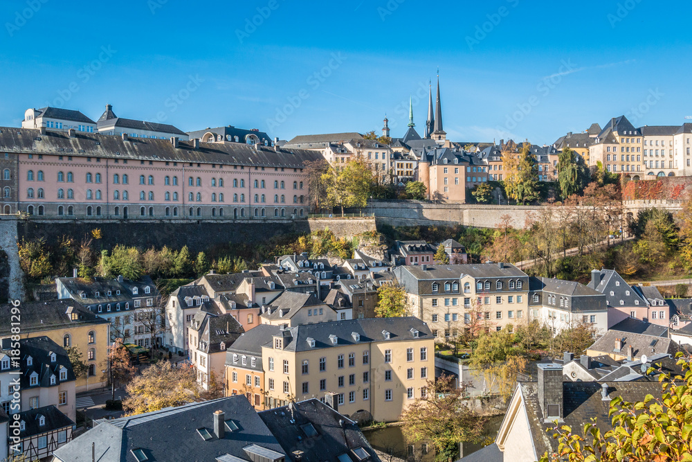 Sunny day in Luxembourg city