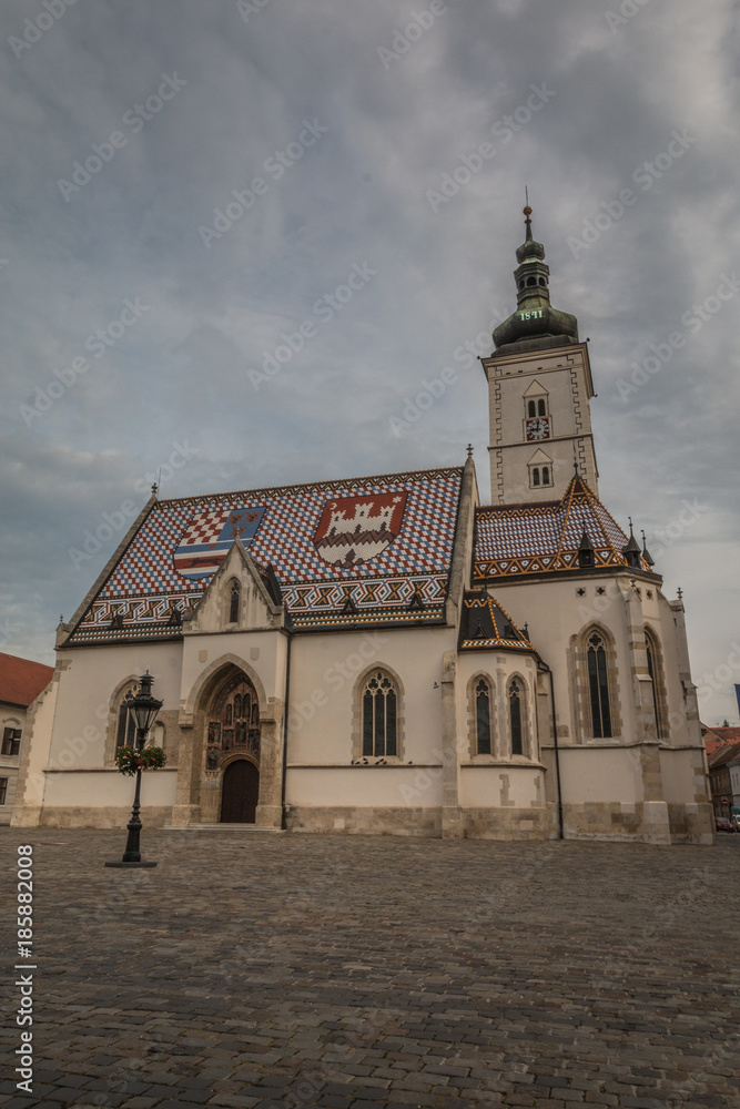 Saint Mark Church in Zagreb