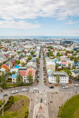 City of Reykjavik in Iceland