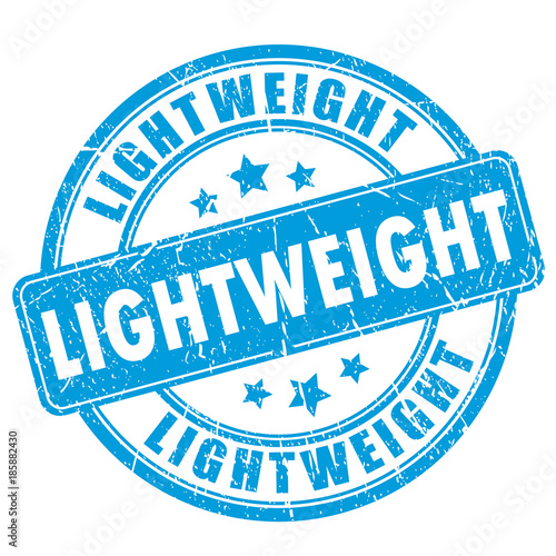 Light weight ink blue stamp