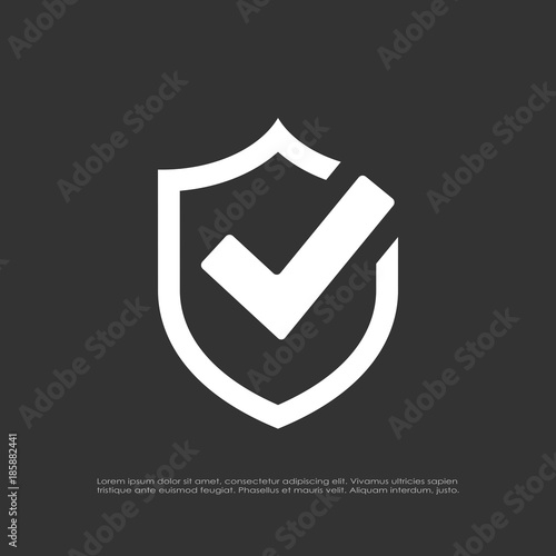 Strong protection web vector pictogram
