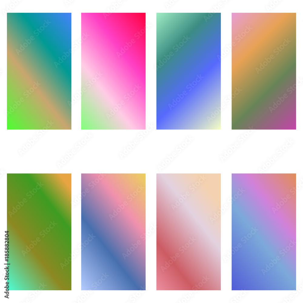 Modern screen vector background design. Soft color gradients.