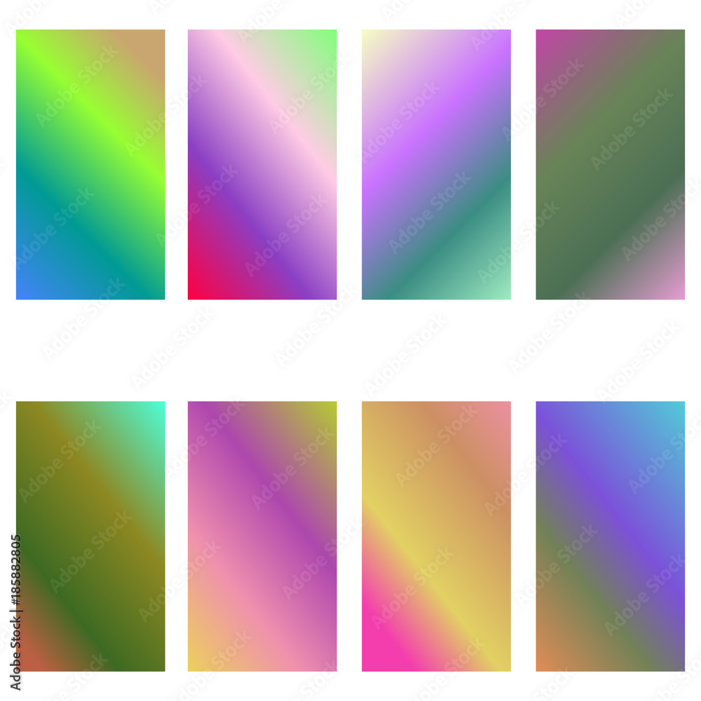 Modern screen vector background design. Soft color gradients.