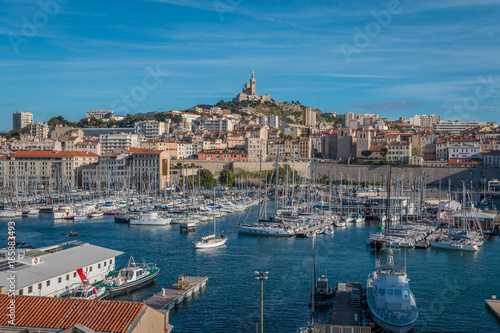 Old port Marseilles France