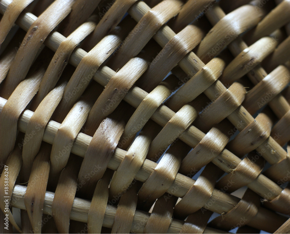 the structure of the wicker basket the structure of the wicker basket
