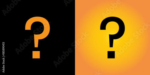 question mark design