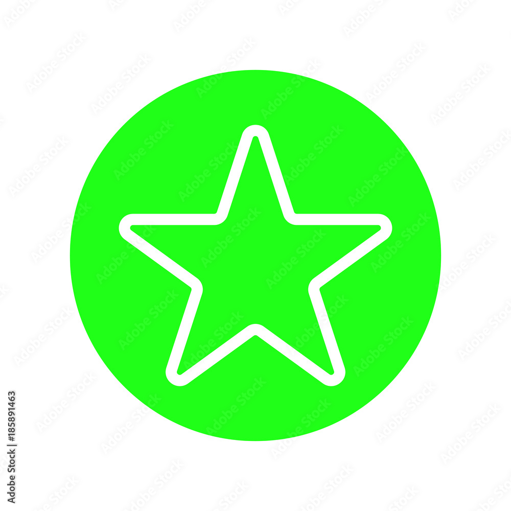 Star button. Star vector icon. White line star icon. Star button. Star vector icon. White line star icon.
