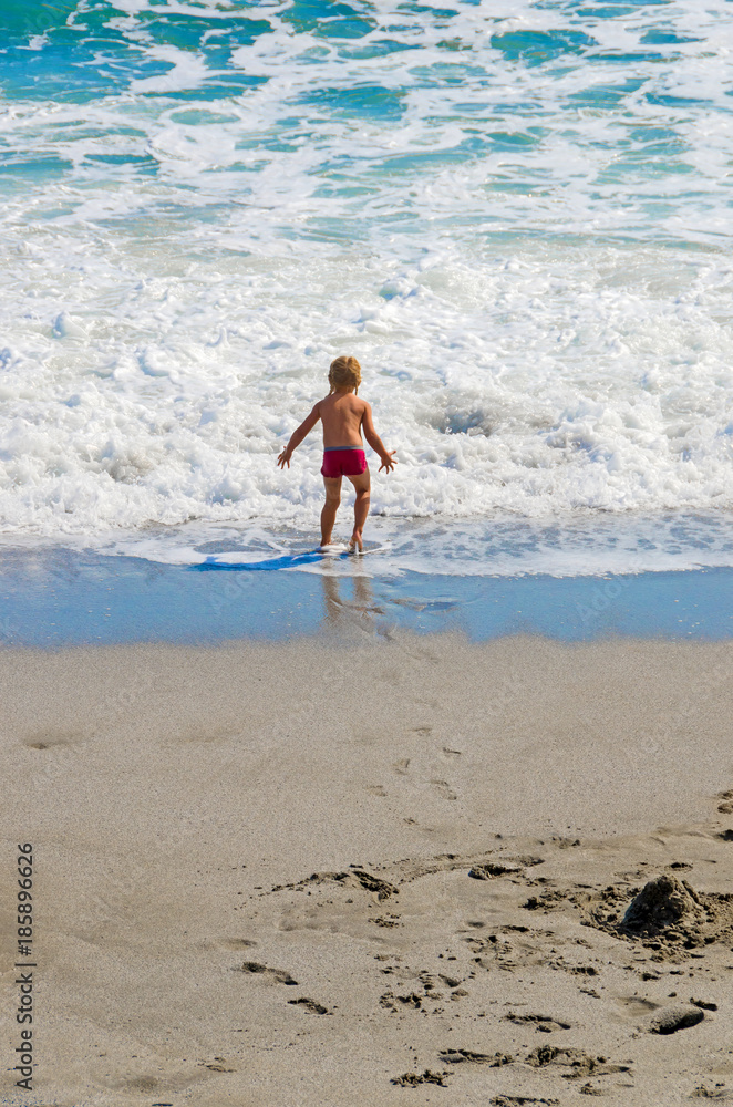 little girl in the beach little girl in the beach