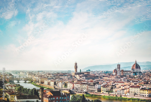 Die Skyline von Florenz