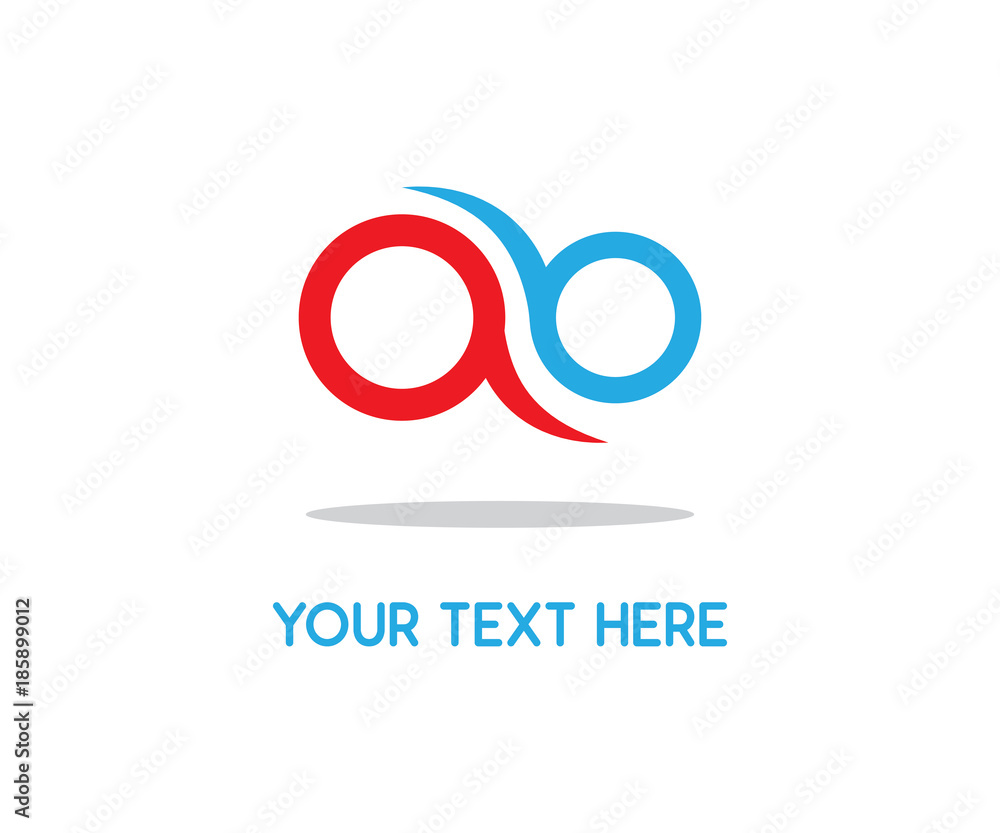 infinity logo design illustration infinity logo design illustration