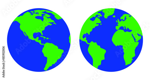 The image of the planet Earth.