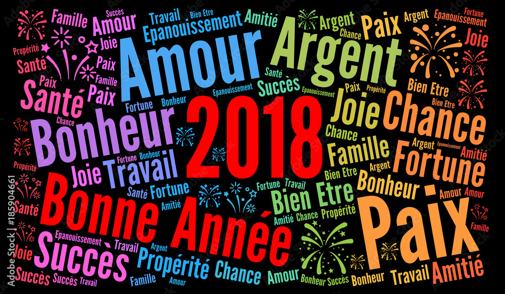 Bonne année 2018 Bonne année 2018