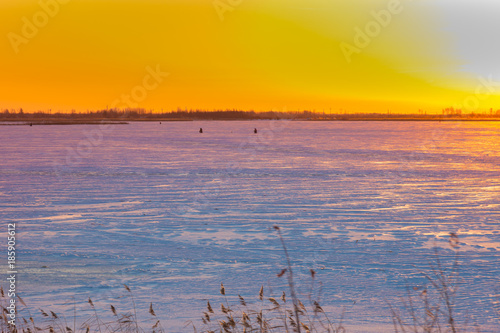 Fototapeta Naklejka Na Ścianę i Meble -  Sunrise on the river