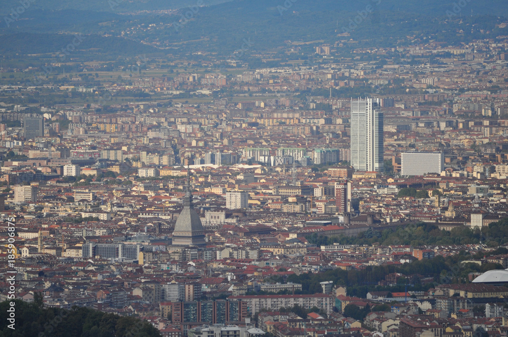 Aerial view of Turin Aerial view of Turin