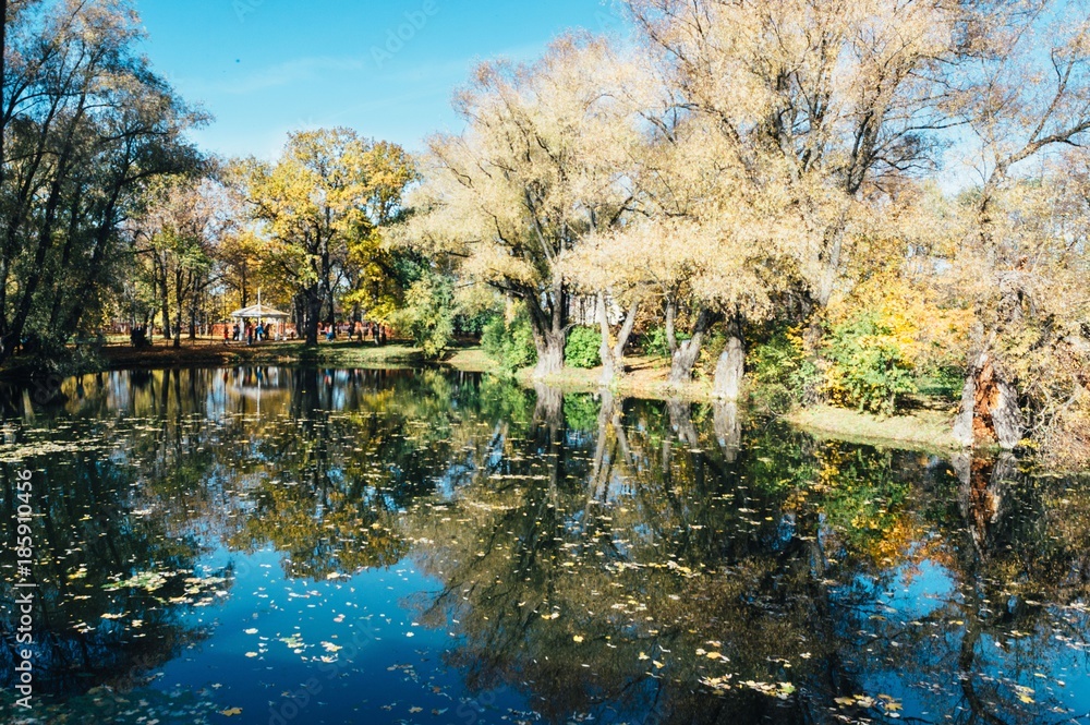 Fototapeta premium Autumn lake