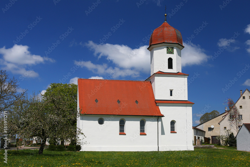 Kirche in Birkenzell, Bayern, Deutschland Kirche in Birkenzell, Bayern, Deutschland