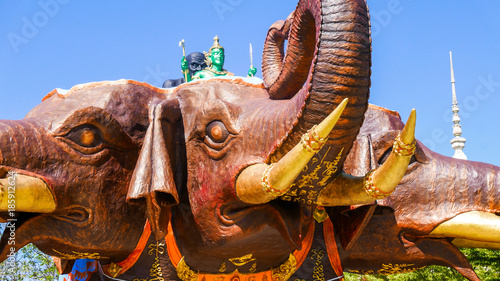 Elephant sculpture Thailand