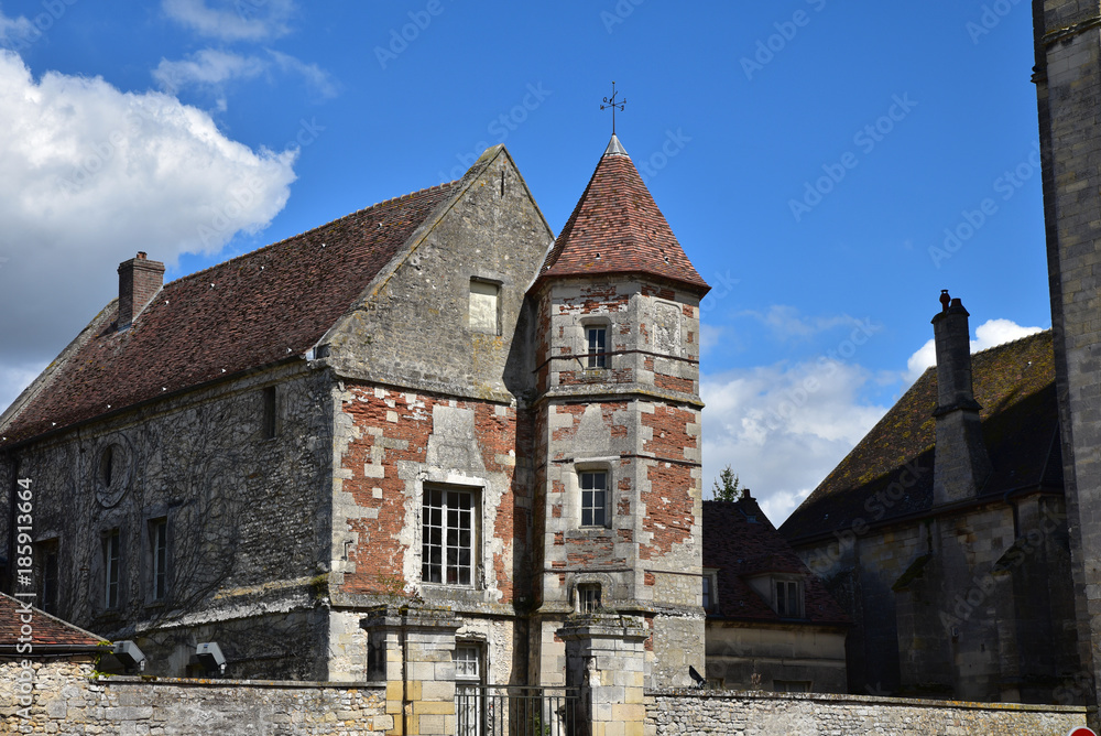 Maison médiévale à Senlis, France
