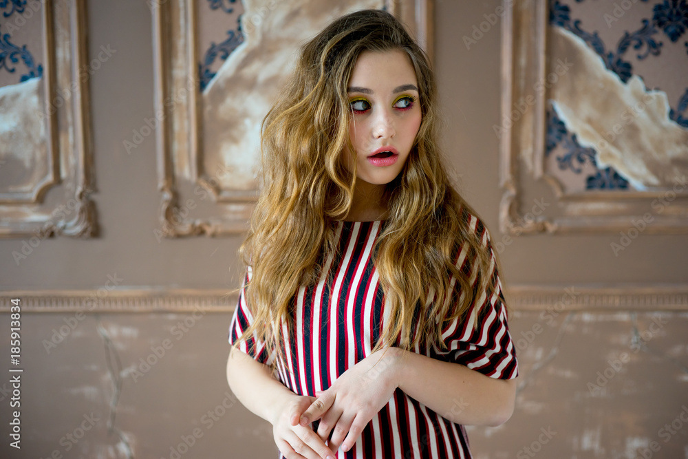 Fototapeta premium Teen girl model