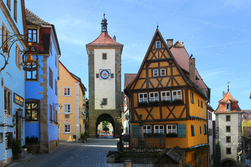 Rothenburg, Bayern. Deutschland
