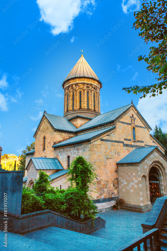 The Sioni Cathedral of the Dormition is a Georgian Orthodox cathedral in Tbilisi. Georgia Country