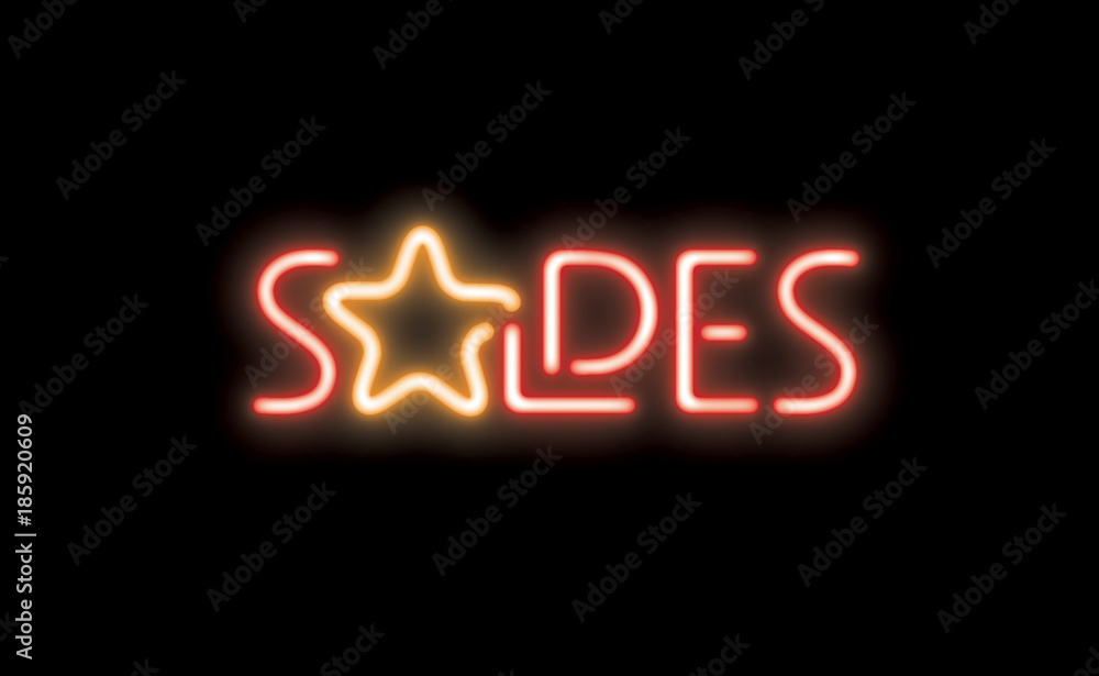 SOLDES D'HIVER NÉON SOLDES D'HIVER NÉON