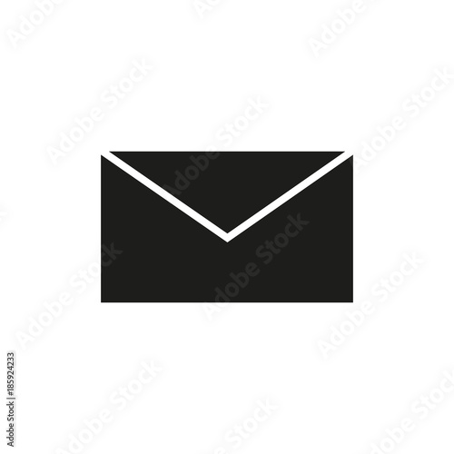 Envelope black icon