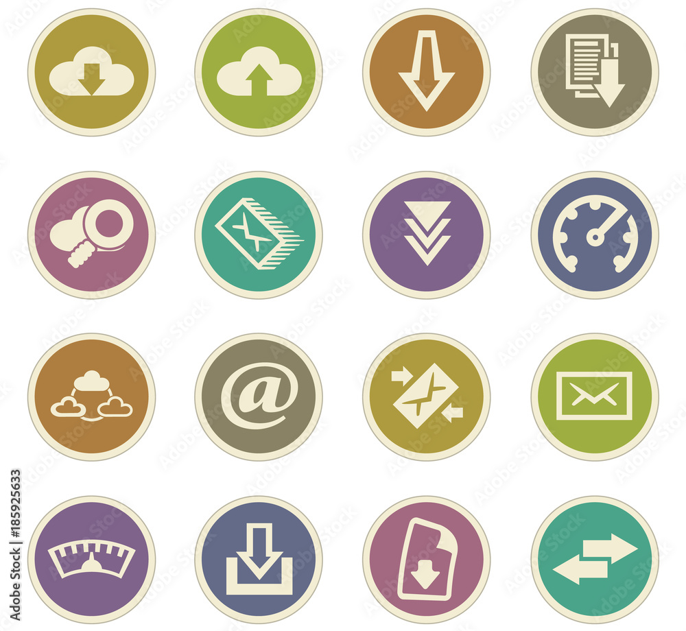 Download icons set Download icons set