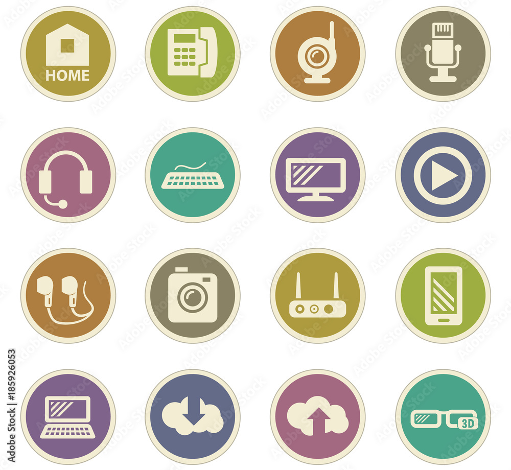 Hi tech paper stickers Hi tech paper stickers