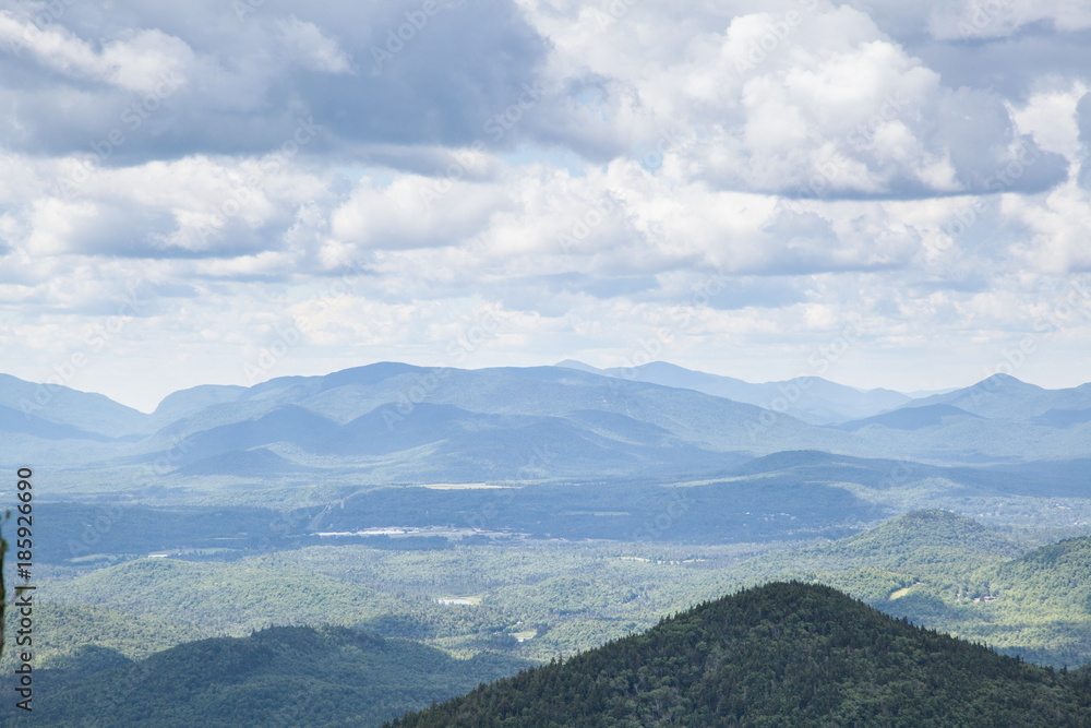 Obraz premium New York, Lake Placid, Whiteface Mountain