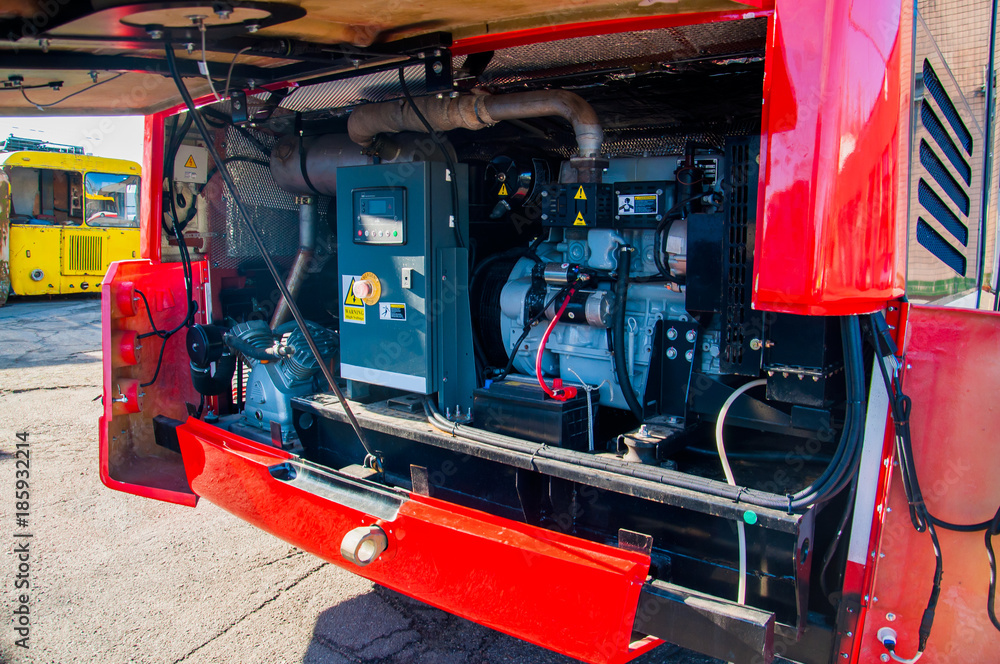 Diesel generator in modern trolleybuses in Ukraine Diesel generator in modern trolleybuses in Ukraine