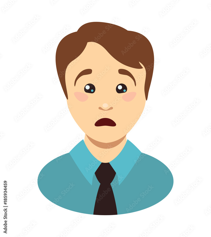Shoked young man. Surprised face Shoked young man. Surprised face