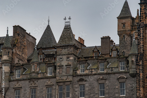 Medieval architecture of Edinburgh photo