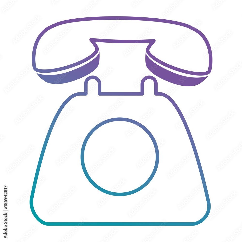 telephone service isolated icon vector illustration design telephone service isolated icon vector illustration design